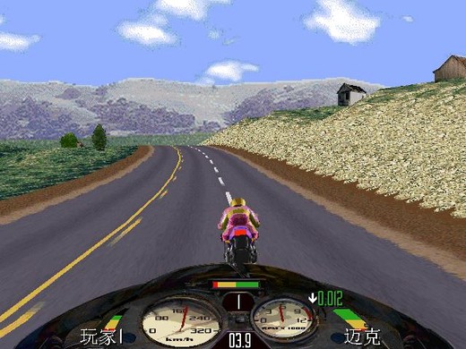 展开游戏中的动画和音乐,取自《暴力摩托2002》.